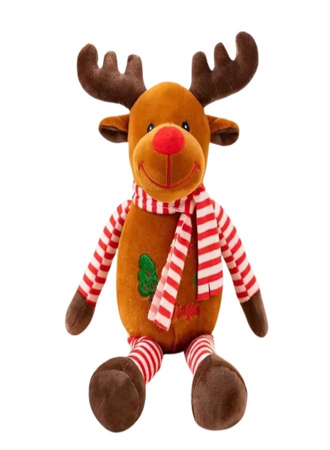TechMax Solution Standing Reindeer Plushies for Christmas Decoration - Image 1
